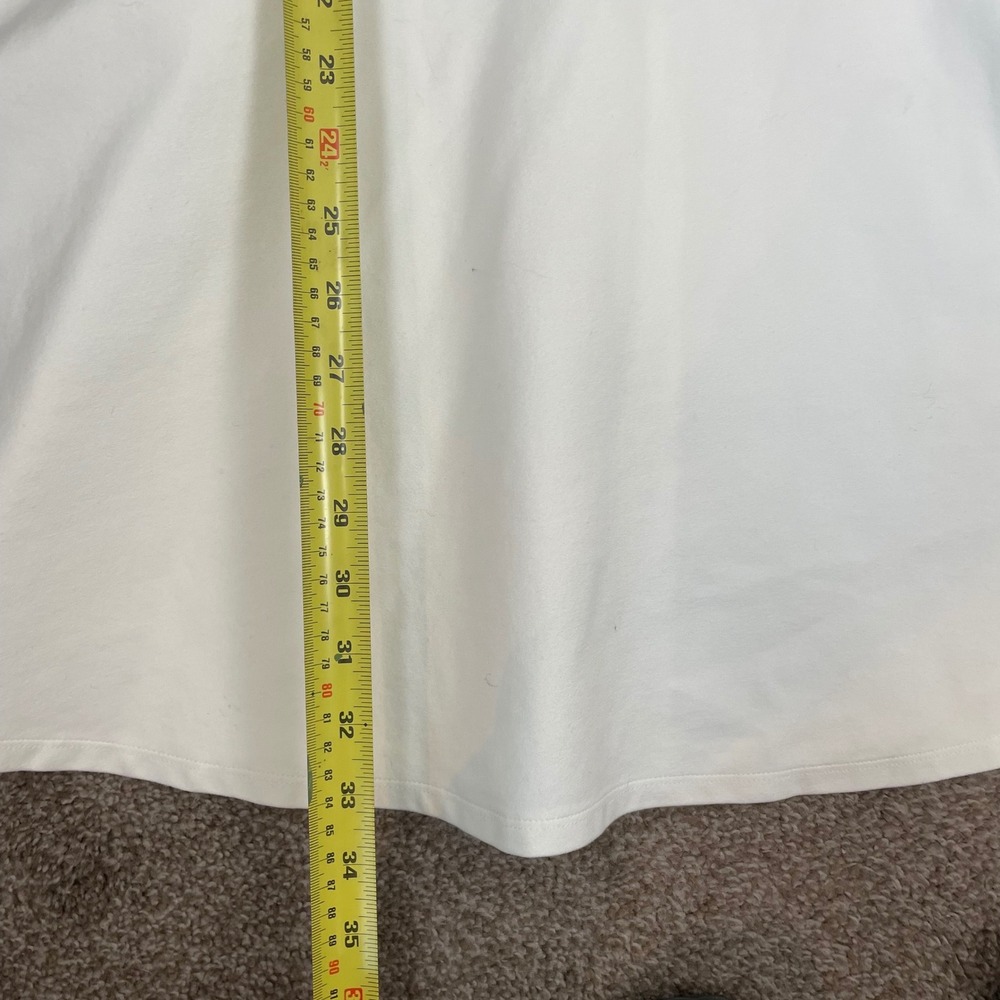 Ted Baker Ritzi White Ruffle Sleeve Fit & Flare Dress‎ Size 1 US 4 Exposed Zip - Picture 10 of 11